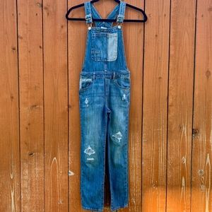GAP | Girls Distressed Jean Overalls
